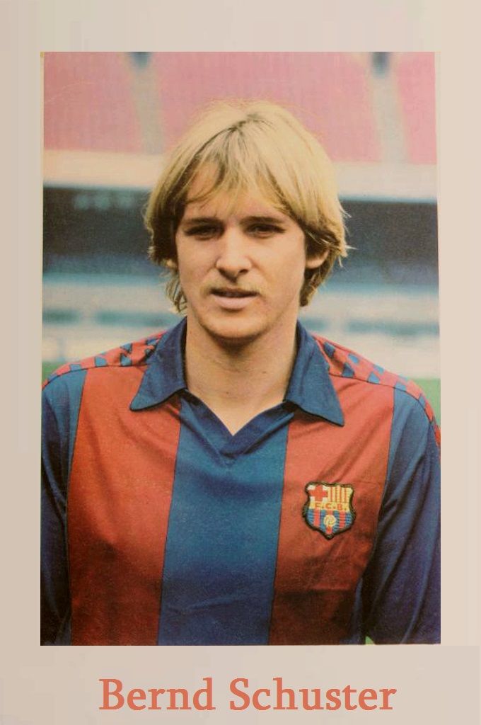 Bernd SCHUSTER FC Barcelona Ediciones Este 1985 1985
