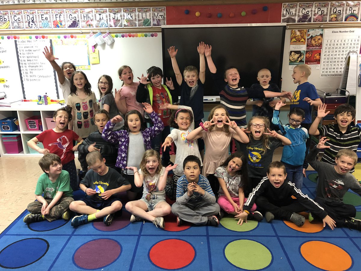 MsPeterson118's tweet photo. Water fight today! Our class was not in it but ended up getting soaked by Mr. O’Brien! https://t.co/KGwVffgDuc