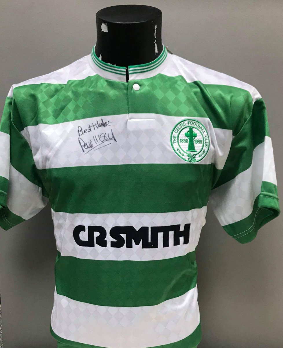 celtic 1988 centenary retro football shirt