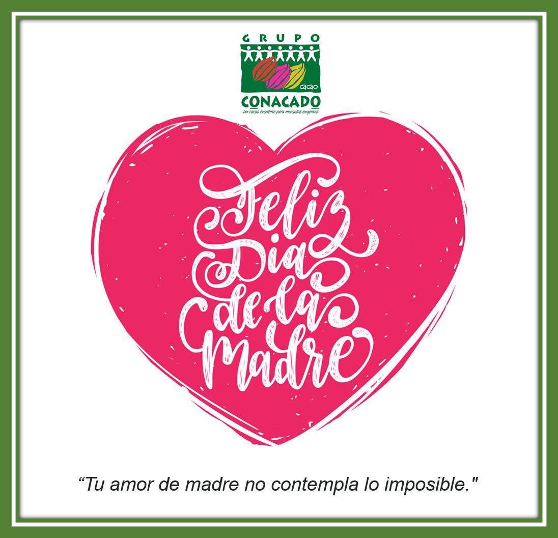 El Grupo CONACADO les desea Feliz día de la Madre, que Dios bendiga a todas las Madres de la tierra y que las llene de toda la felicidad y el amor incondicional de sus hijos 🥰❤️❤️