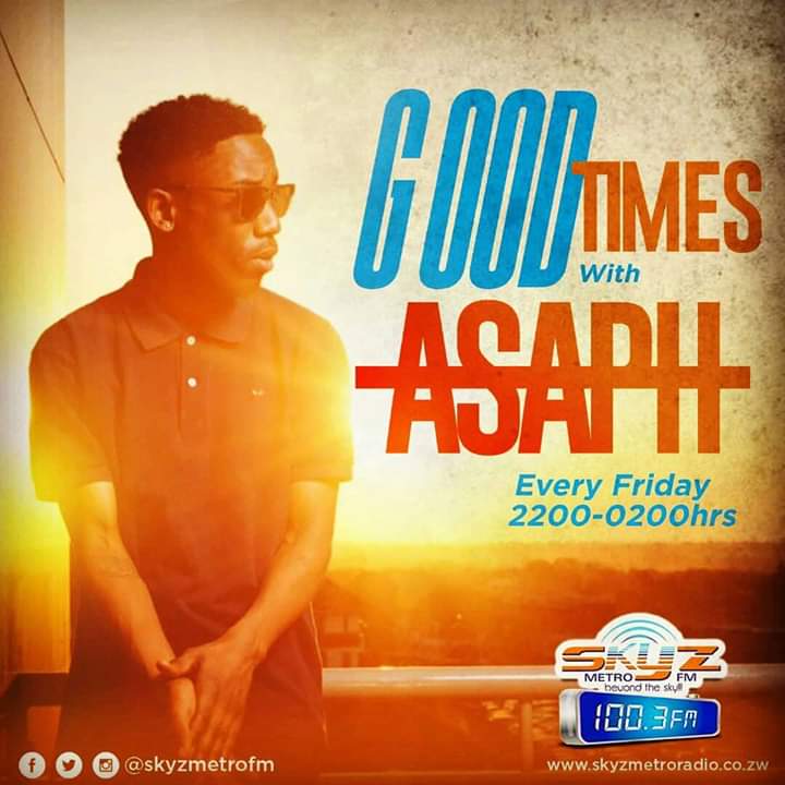 SkyzMetroFM's tweet photo. [On Air]
Music sounds better on a friday. Join @TheBoyAsaph on Air till 0200hrs. Lets get you ready for the weekend. Mixed bag of Local and Regional Music. 
#GoodTimesFriday
#BeyondTheSky
#Esabantu https://t.co/DLeImswaW8