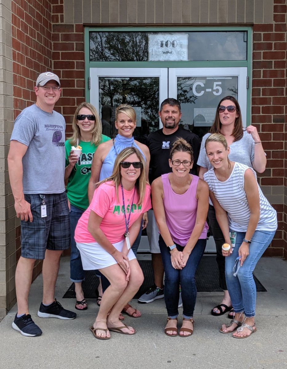 MrsNealis's tweet photo. Another year in the books with this rockstar crew! Welcome back, summertime π. #welovemath #100wing #goinghome
@mathteachmrsj @mrsbyrdmms @Mrs_Bertz @CoppockMrs @MikaSnider https://t.co/HecwWtHn5Z