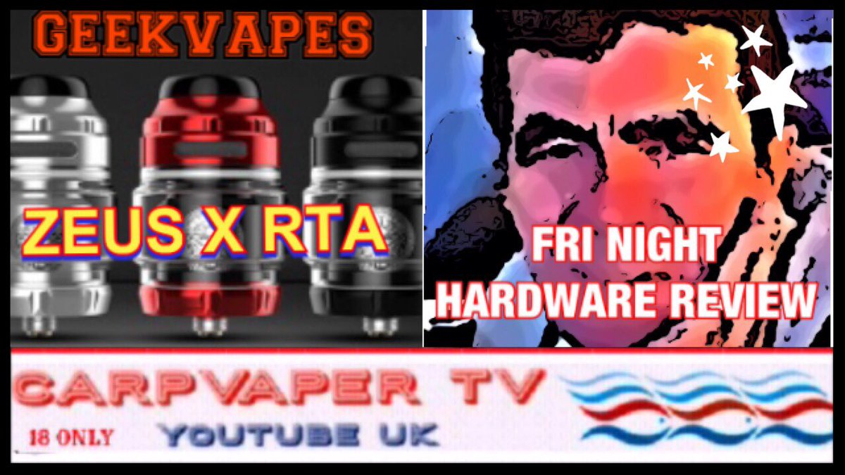 CountryvanlifeX's tweet photo. My 9pm upload has failed Argghhhhh ? Now reloading Fingers crosses Should be up 10-30pm ??  @CarpvaperTv  on Youtube “Fri Night Review And Build” @GeekvapeTech #zeusxrta #topairflow #teamcarpvapers #cvtvsubscribers #vapesafe @CarpvaperTv https://t.co/Z13JXqbI2t
