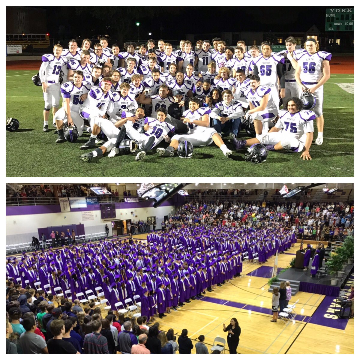 DGNFootball's tweet photo. Congratulations to the Class of 2019! Thank you to our Senior Football Players and Families! Proud of you! #WeAreDGN https://t.co/KUCG9IoP7d