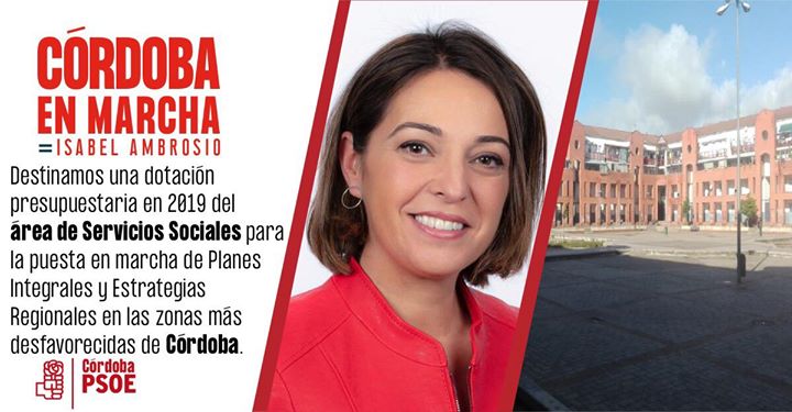 PSOE_RRSS2's tweet photo. @tragaluza1 @jesusmatagil @alvarovera13 @OutFrontExec @vetsicor @MontesVaquero #CórdobaEnMarcha #CórdobaEsp #IsabelAmbrosio #VOTAPSOE #26M #PSOEPonienteSur #ParaLaGranMayoria https://t.co/wC8rr1uwIO https://t.co/V0gkGJhaOF