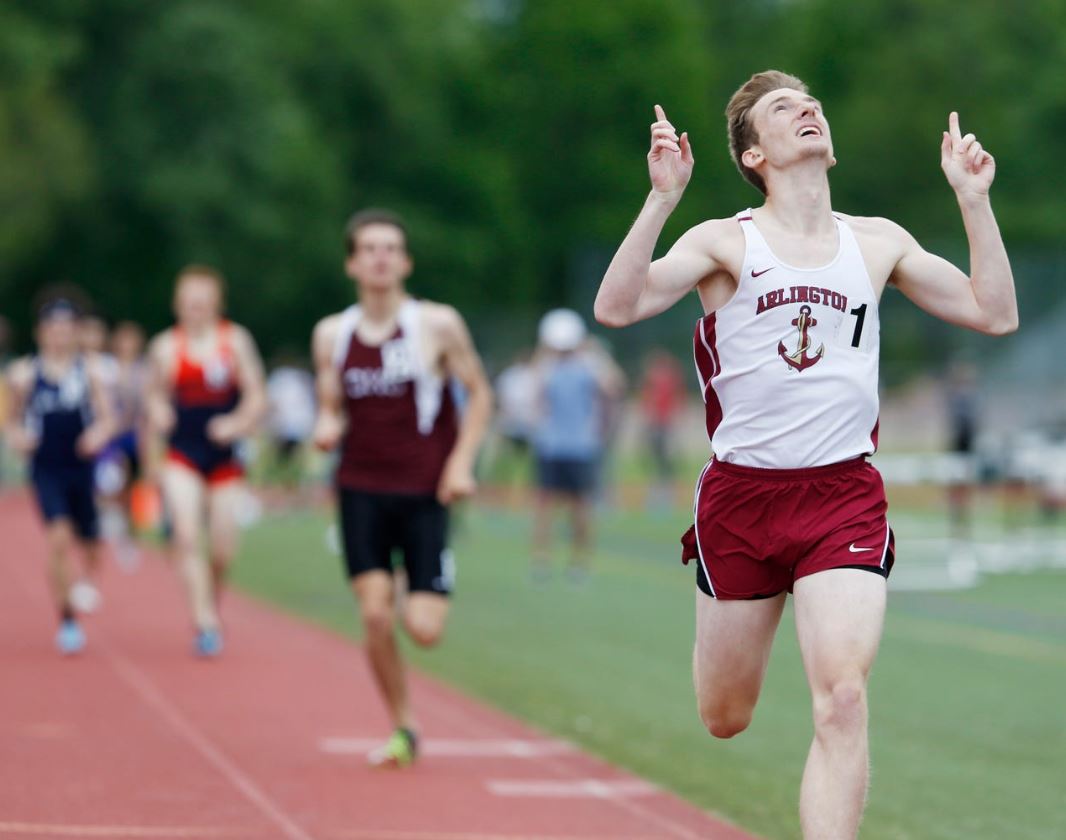 AHS_XCTF's tweet photo. It's official ... Arlington Boys win Section 1 Class A Championship for first time since 2012 and complete the "Triple Crown" by winning Cross Country, Indoor and Outdoor Championships for 2018-2019 school year. Job well done! @PJSports @HaggertyNancy https://t.co/MRga9RYNpY