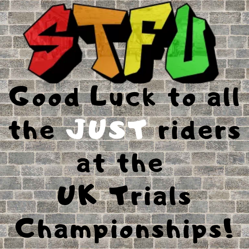 STFU!

No really! The <a href="/StfuLondon/">STFU London</a> UK Trials Championships are taking place this weekend! 

We have several riders taking part - good luck to each of you, look forward to hearing how it goes!

#unicycle #unicycletrails