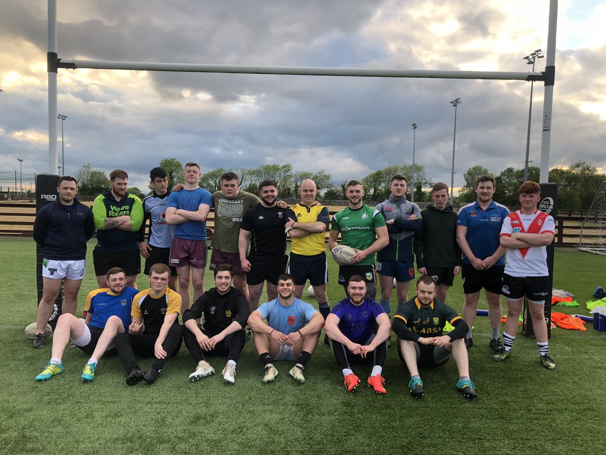 Big thanks to match official <a href="/Irelandrl/">Rugby League Ireland</a> Jason for coming down for our team run -Massive game tomorrow vs Galway -Will be  a cracker 👌🏻kicks off at 2