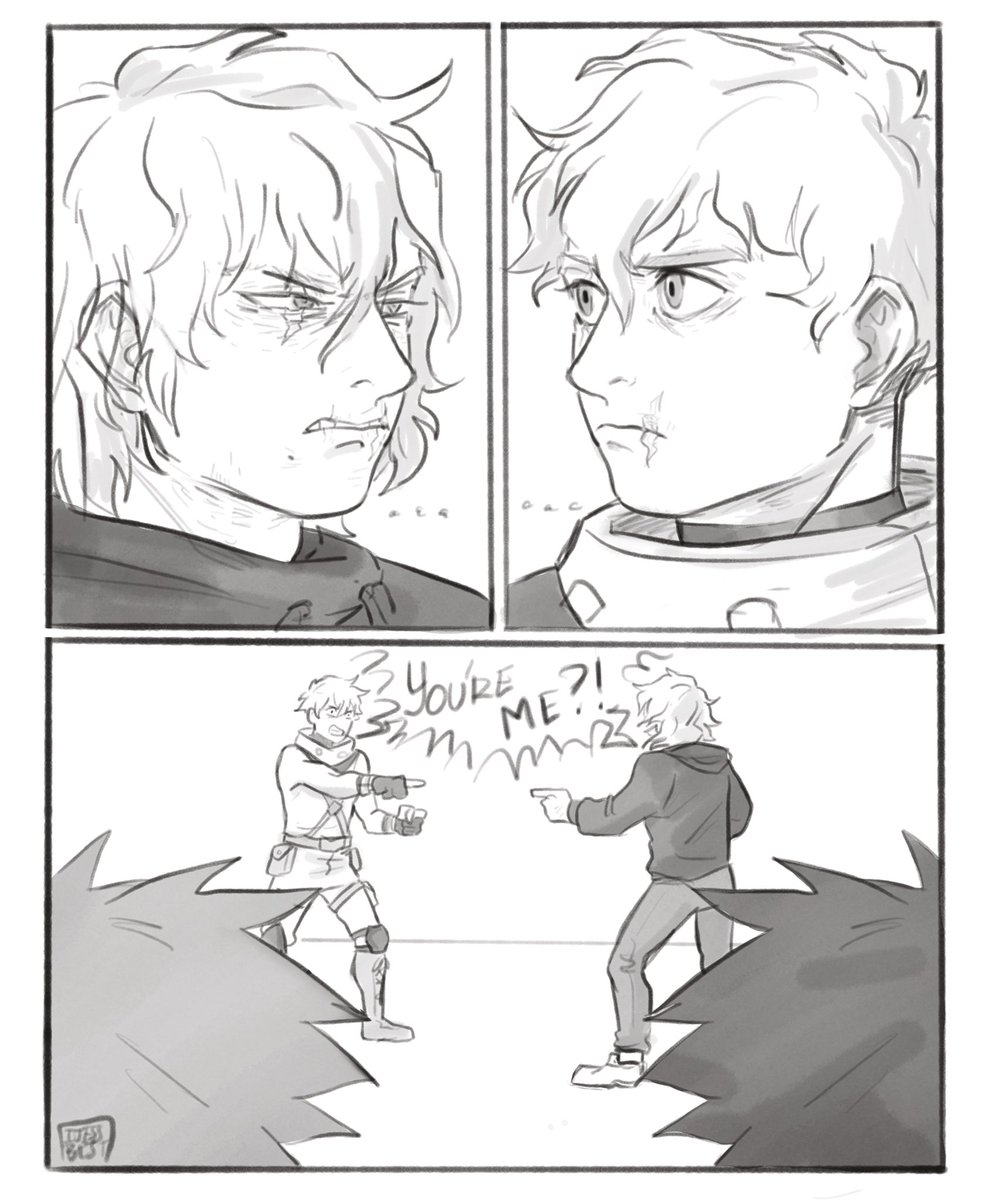 A fun comic about the foretold meeting between my hero Tenko and Shigaraki. This was voted by my patrons and it was really fun to make.
If you feel like you want to also help and choose the next comic, go check my patreon ! https://t.co/SiJ204EG0O
#BokuNoHeroAcademia 