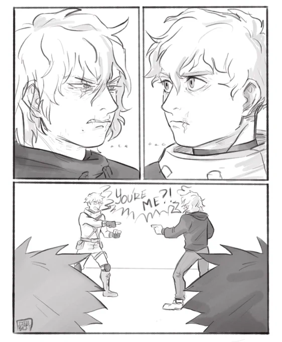 A fun comic about the foretold meeting between my hero Tenko and Shigaraki. This was voted by my patrons and it was really fun to make.
If you feel like you want to also help and choose the next comic, go check my patreon ! https://t.co/SiJ204EG0O
#BokuNoHeroAcademia 