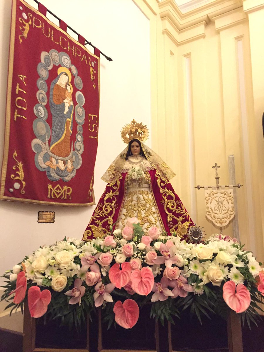 25 de mayo a las 7:00 hrs de la mañana, la imagen peregrina de la #patronademostoles preside el tradicional #rosariodelaaurora por las calles de #Móstoles.
Después del Rosario, se celebrará la eucaristía en la parroquia Ntra Sra de la Asunción.