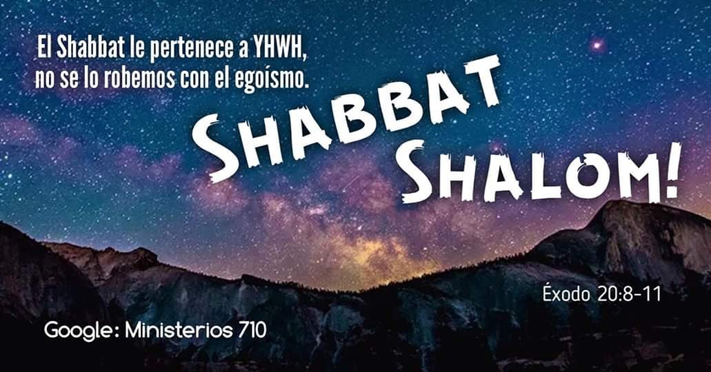 ErnestoARD's tweet photo. ¡Feliz día de reposo!
Éxodo 20:8-11
El Shabbat le pertenece a YHWH, no se lo robemos con el egoísmo.
¡¡Shabbat Shalom!!
#ShabbatShalom #raicesHebreas #TorahLive #Torah https://t.co/6ZuEZPMlaG