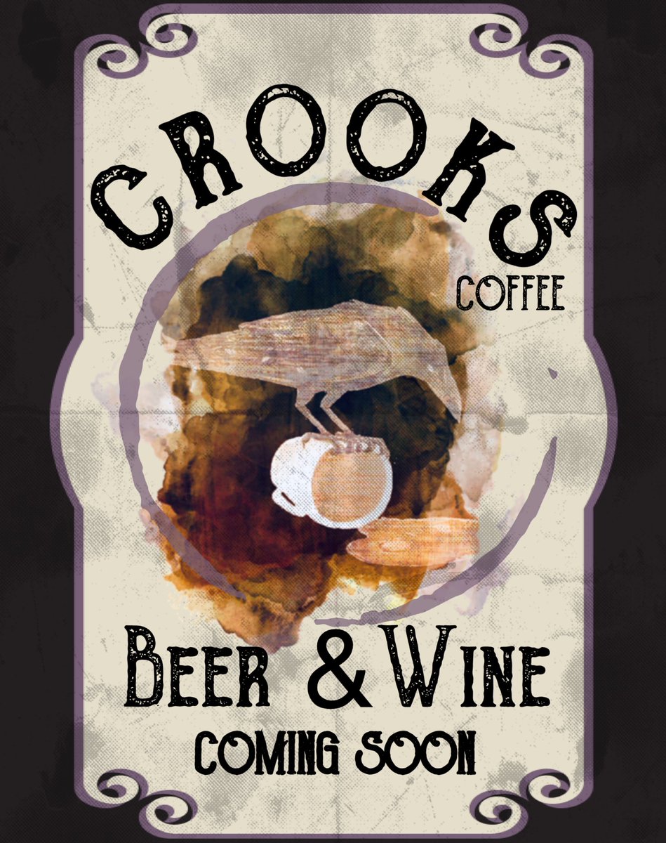 coffee_crooks's tweet photo. Beer, Wine and mimosas!!
Come down and check us out.
#wecanwakethedead #crookscoffee #beer #wine #coffee https://t.co/VHbzT4GIYy