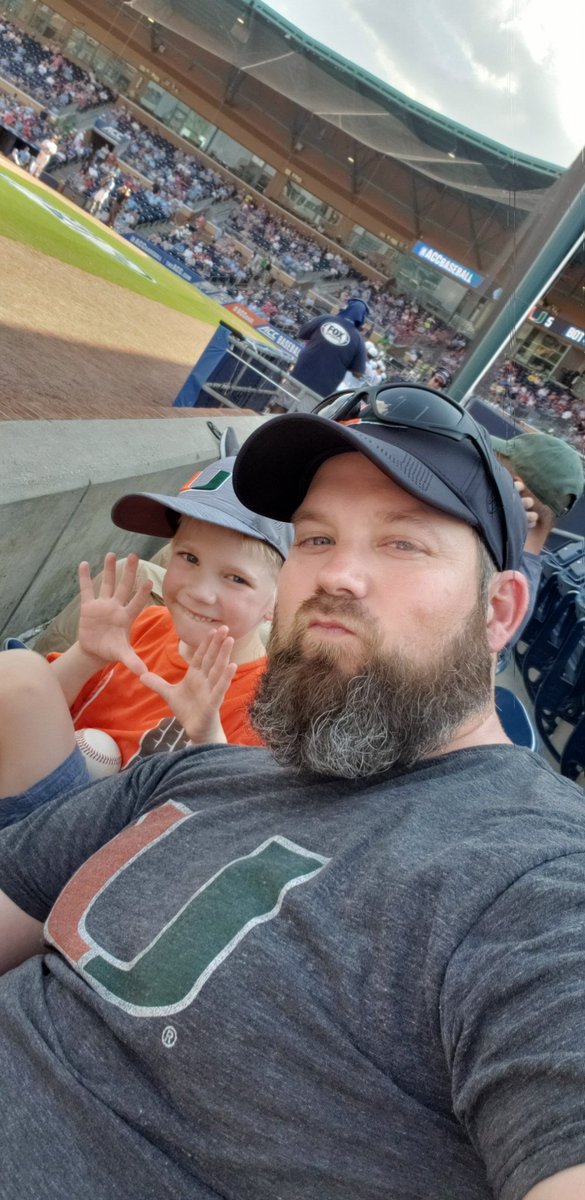 #accbase canes up 5-2!