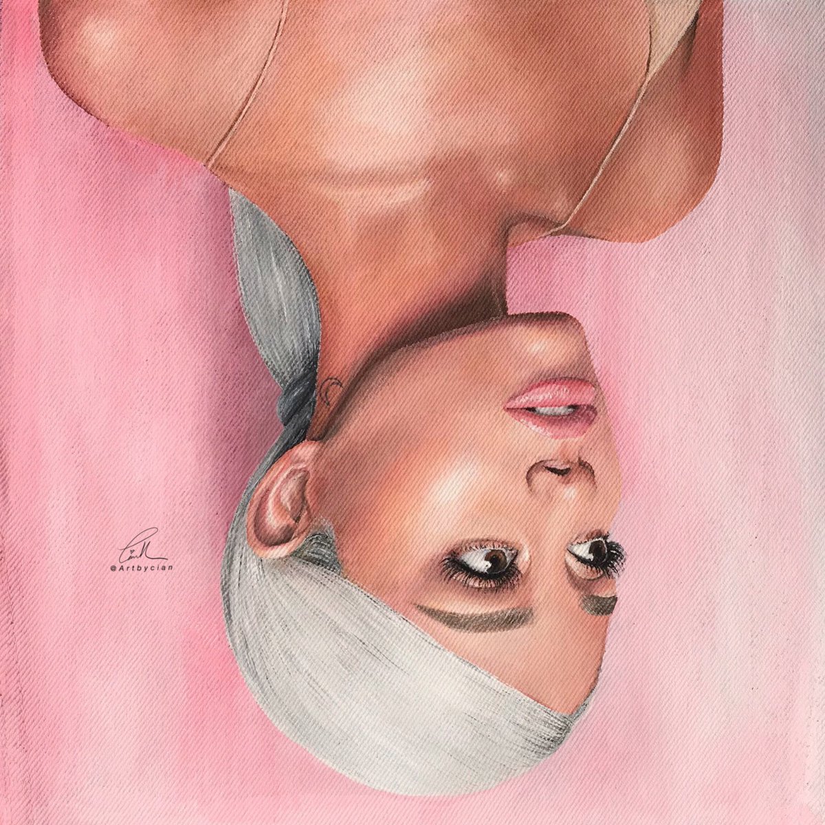 artbycian's tweet photo. Custom @ArianaGrande sweetener *pink edition denim jacket 🌸 hand painted by me https://t.co/9dmE9mtmCh