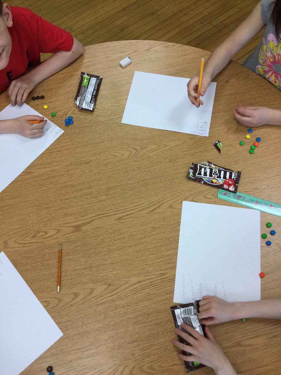 MsNadon's tweet image. @MsNadon What better way to learn about Probability in Grade 3. What is the probability of picking a RED M &amp;amp; M out of the package? @infoAlexandraPS #mathfundamentals, #proability, #yummymath