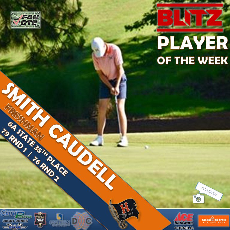 BlitzSportsGA's tweet photo. Final BLITZ Player of the Week of '18-19 year - @hchsraiders freshman phenom Smith Caudell! https://t.co/2kiKy5mLQ3 https://t.co/PJQuymaMj2