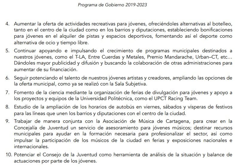 MCCartagena_ct's tweet photo. ✅ #ProgramaDeGobiernoMC: Abordaremos la política de #JUVENTUD siendo conscientes de que son uno de los colectivos más
perjudicados por la crisis. 

Es necesario abordar problemas como el #empleo, el acceso a la #vivienda y el #ocio juvenil.

#JuntosLoHaremosPosible 🇩🇰 https://t.co/oIiZIhPseX
