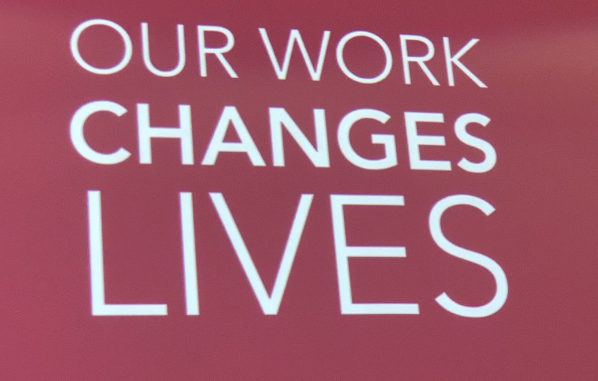 svpliverpool's tweet photo. 'Our work changes lives' 
@jazampawfarr #EmotionED #RefreshEd19 https://t.co/SvkDisXggY