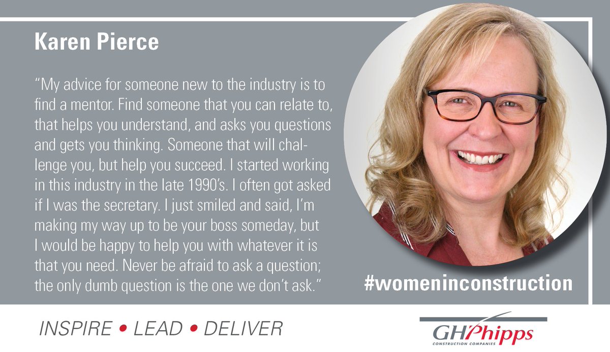 Karen is a great example of a resilient female leader in our company. As a Project Manager, Karen isn’t afraid to get her boots dirty out on site and she reminds our teams about the impact our buildings have on our community. #womeninconstruction