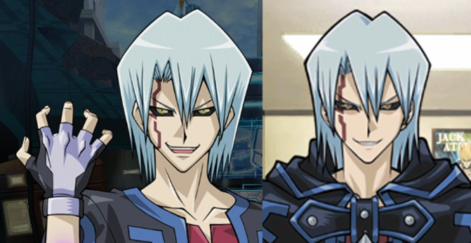 男子 Ds鬼柳比較 左 デュエルリンクス 右 タッグフォース4 T Co Htuvfphgpl Twitter