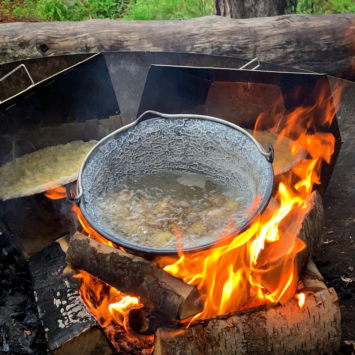 sthlmconnection's tweet photo. We had such an inspiring experience yesterday at @aventyrsbanan where we climbed ropes high up in the trees, cooked dinner on an open fire, hung out in the sauna and swam in the lake. Highly recommended! https://t.co/x8eGEQVZHQ