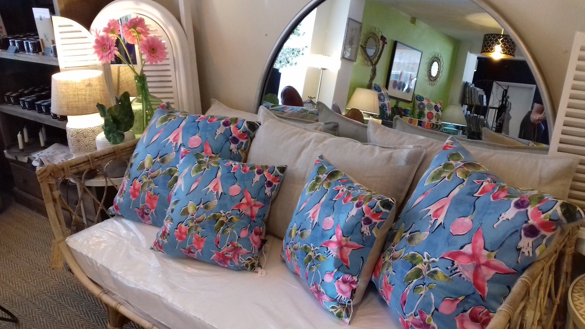 Werblake's tweet photo. Beautiful artworks by @AnnBridgesart available at @ChicettralalaLD - as well as cushions, coasters &amp; cards! The shop looked gorgeous... https://t.co/EjPXT8lIVx