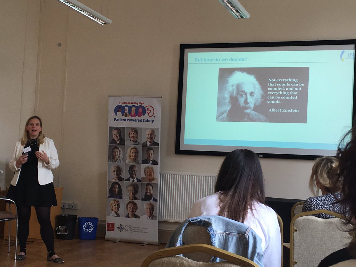 hawys_design's tweet photo. So pleased to have attended the first Patient Powered Safety symposium in Bangor and to hear real people’s experiences featured so prominently - Jules Horton, @TCTRON & @oocloo. Last image is @elinhafdavies with a great quote about data.
#PPS19 @BangorUni @SHSBangor @csubbe https://t.co/7flnPgjJp0