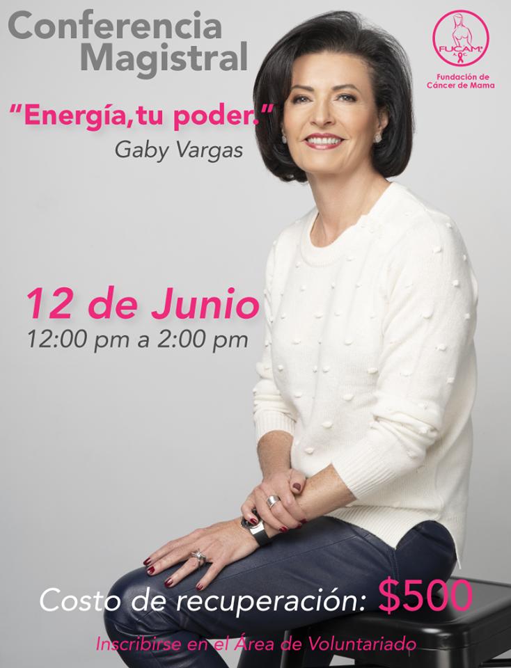 gabyvargasmx's tweet photo. ¡Nos vemos en @FUCAMM! https://t.co/si4Xk81KCs
