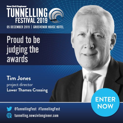 ncedigital's tweet photo. Thank you to @Jonesytims, project director @lowerthames who will be one of our judges at this year's @ncedigital @TunnellingFest. View the full judging panel at https://t.co/d9FkOiGKY5 #tunnellingfest #tunnellingindustry #tunnellinginnovation #tunnellingawards https://t.co/EJ9JcGzpsQ