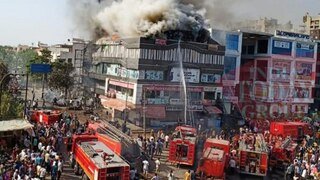 #Heartbreakingincident 
18 students die due to fire at Surat Coaching Center...
May his soul rest in peace...