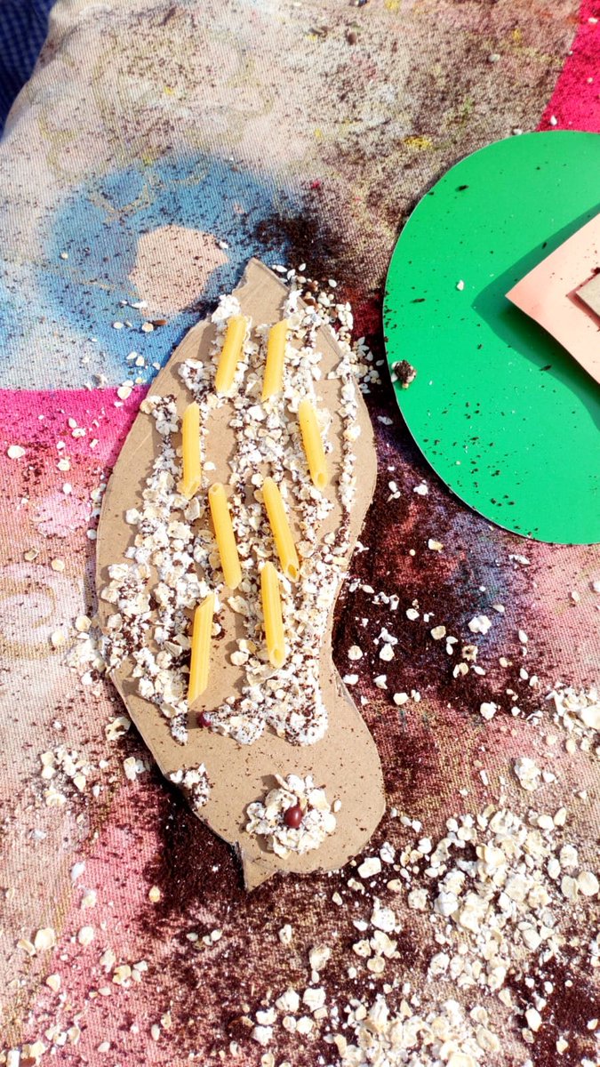 AntzKidz's tweet photo. Our inspirational crafts using, seeds, beans, grains, oats and coffee #crafts #randomarts #artsandcrafts #antzkidz https://t.co/cNvgnaBr6k