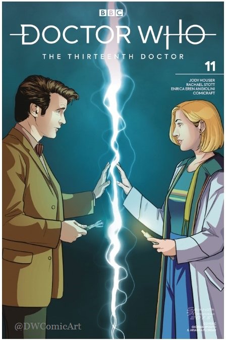 Doctor Who Comic Art tweet media