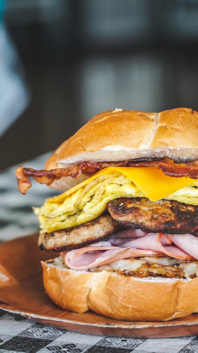 NYTDeli's tweet photo. 🥯🍳🥓 Sunday breakfast will never be the same! Here's just some of what we're serving up now that we're open on Sundays from 10AM - 2PM. Plenty of delicious options to fuel your Sunday funday or just another reason to make it out to NYT every Sunday!

📷: @isaackiehl https://t.co/56b3GBa38l