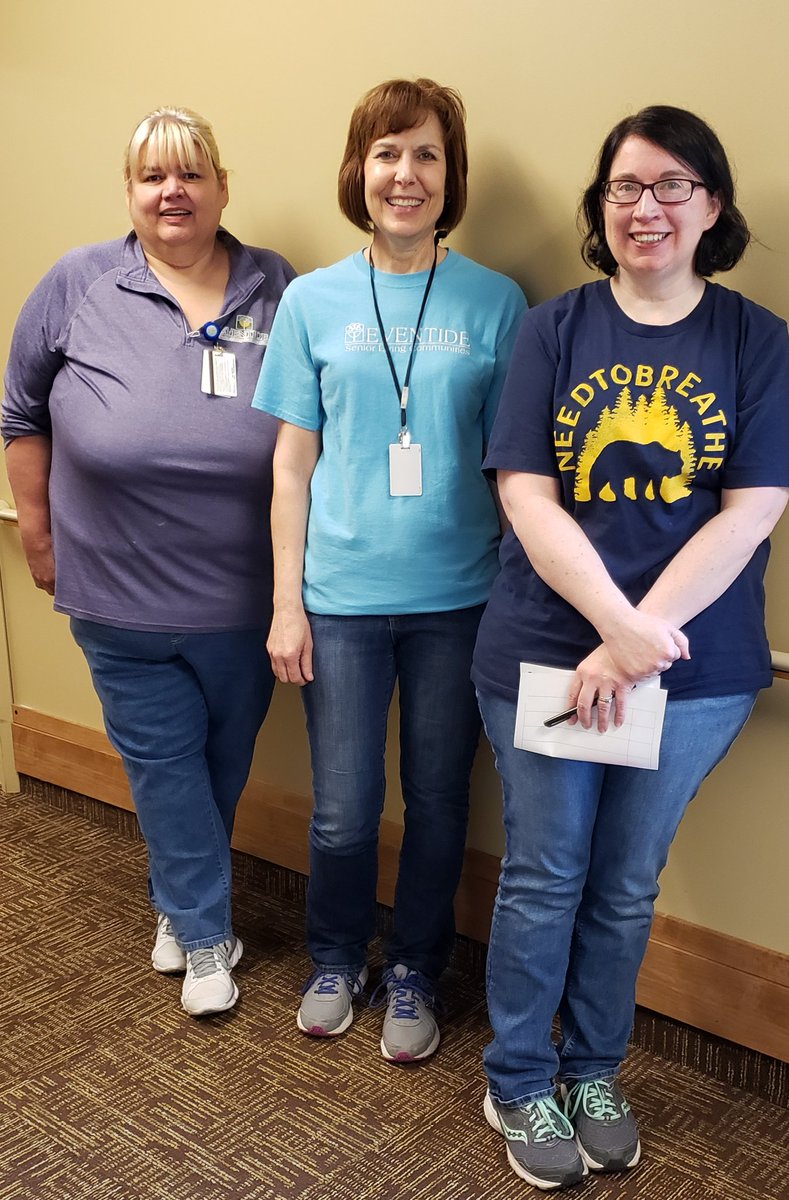 Celebrating Tami, Barb and Tabitha today! 80 years of combined experience! #TeamEventide
#EventideMoorhead