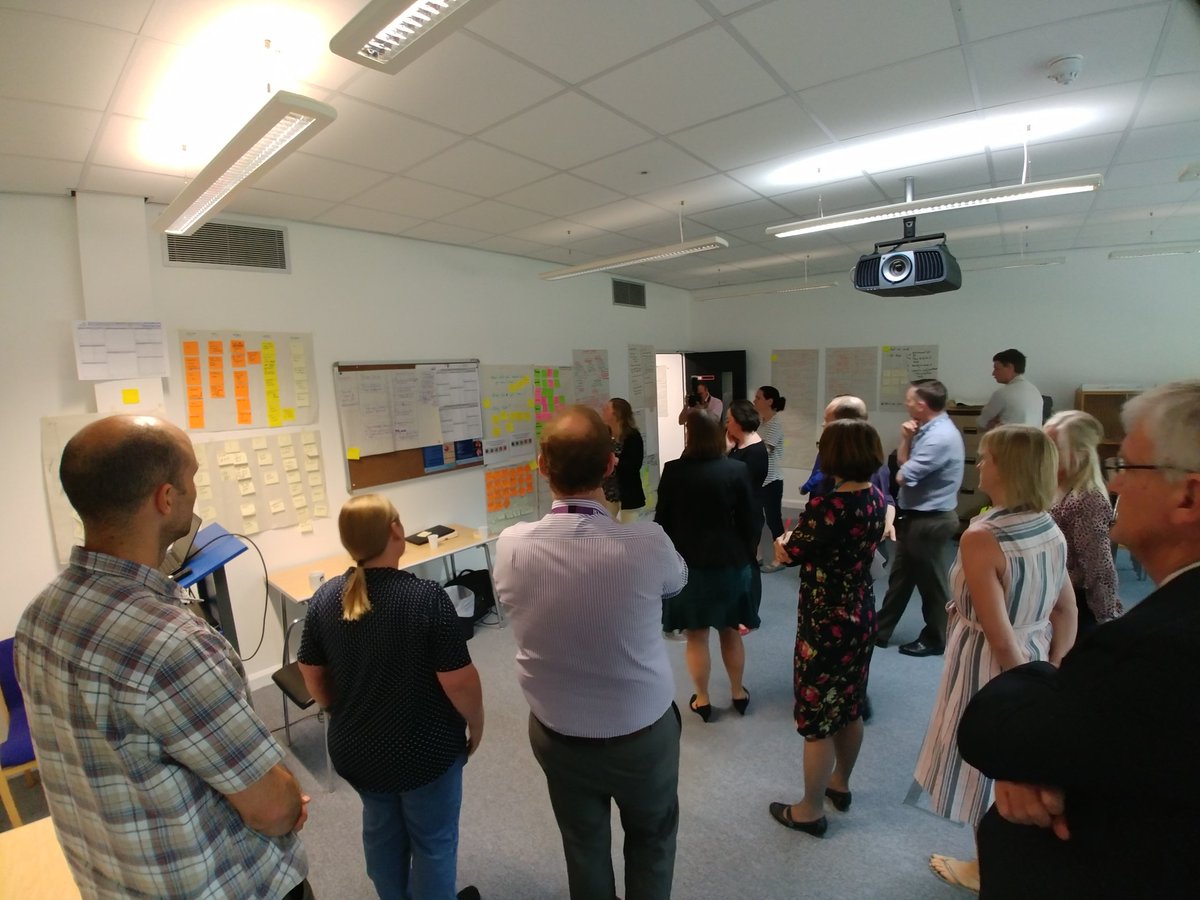 Our fantastic Quality Improvers finished the week sharing their learning and ideas with Louise Stead (CEO), Sue Sjuve (Chair) &amp; Martin Hedley (NED). The energy and enthusiasm for improvement was infectious! 😊