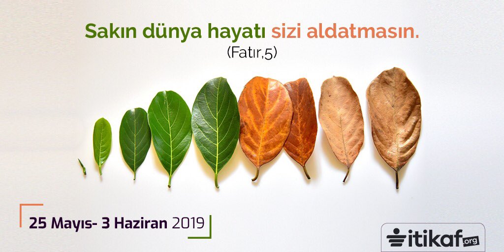 itikaforg's tweet photo. Resulullah'ın sünnetini ifa için dünyanın koşturmacasına 10 gün ara... #TürkiyeİçinİtikafVakti https://t.co/GvCidawSJr