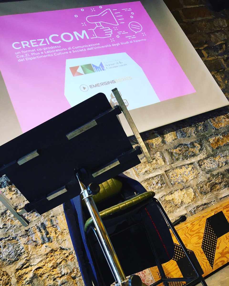 Tutto pronto per #crezicomtalks04 con #dariomangano <a href="/creziplus/">Cre.zi. Plus</a> <a href="/unipa_it/">UniPa</a> <a href="/cantierizisa/">cantieri zisa</a> #crezicomtalks #crezicom @SimoneArcagni <a href="/giu1978/">Giusy Mandalà</a>