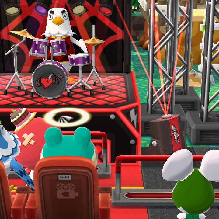 claydolcrossing's tweet photo. ROCK ON GOOSE!!!! 🎸🐔 #acpc #ACPCBand #pocketcamp https://t.co/RuSJJuJQmx