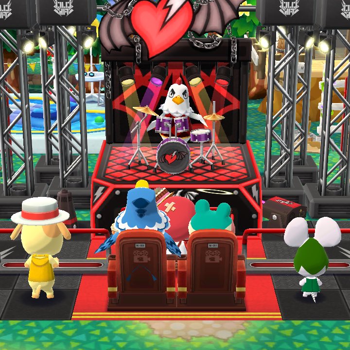 claydolcrossing's tweet photo. ROCK ON GOOSE!!!! 🎸🐔 #acpc #ACPCBand #pocketcamp https://t.co/RuSJJuJQmx