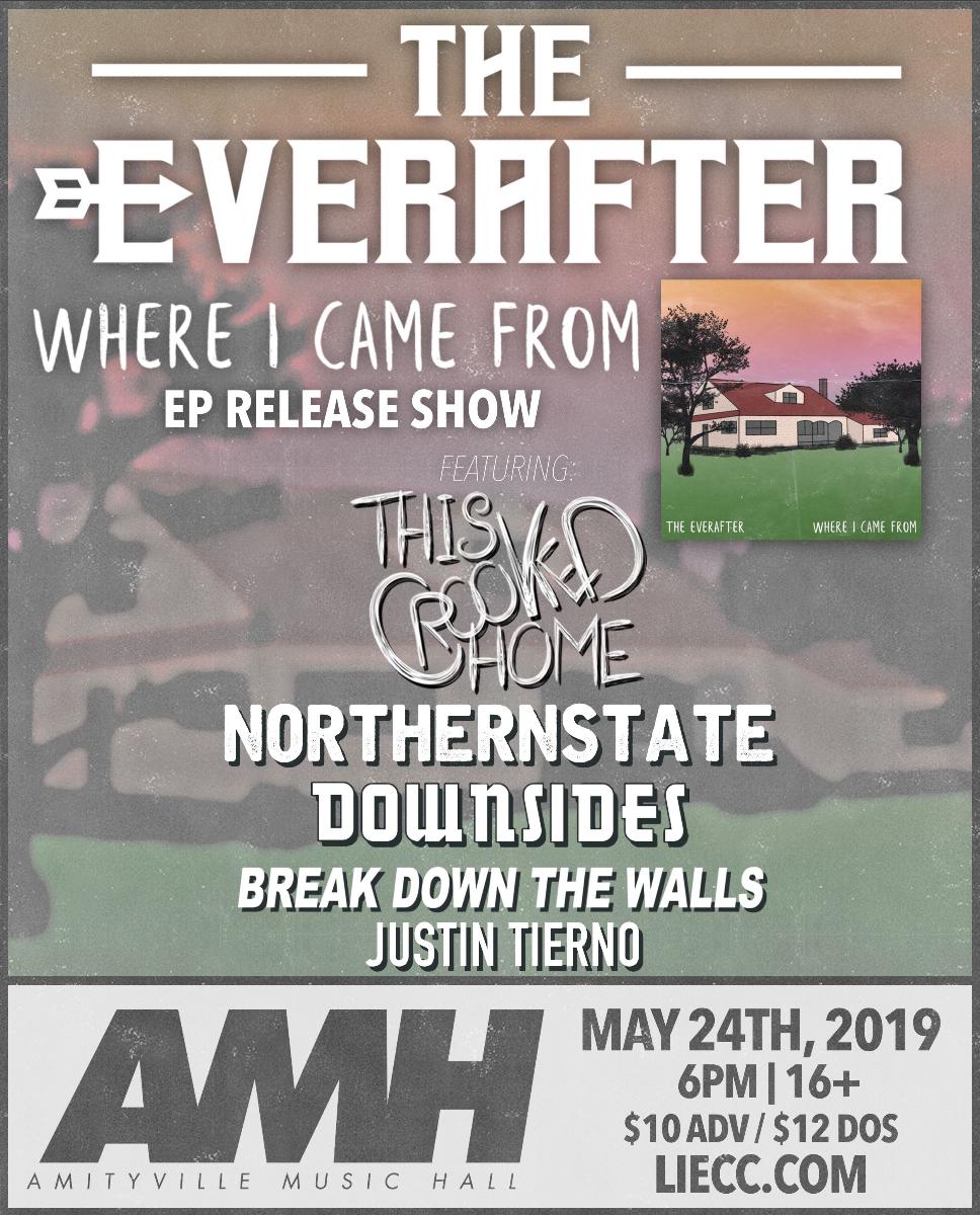 TONIGHT at @AmityvilleMH: <a href="/TheEverafterNY/">The Everafter</a>, <a href="/ThisCrookedHome/">This Crooked Home</a>, <a href="/northernstateli/">northernstate</a>, <a href="/Downsidesli/">Downsides</a>, Break Down The Walls, and Justin Tierno
Doors at 6:00PM // Tickets at the door
🎟: bit.ly/2ViZmmP