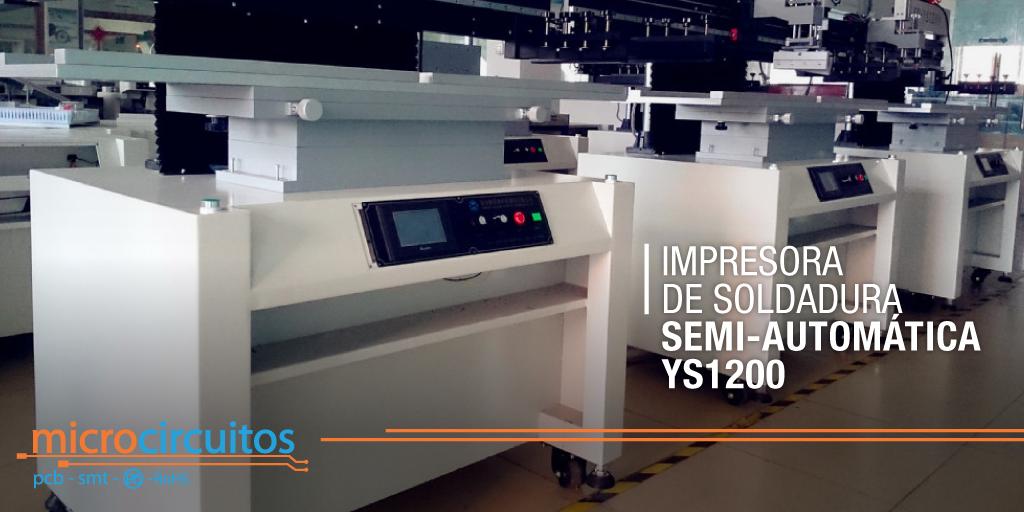microcircuitos's tweet photo. La impresora de Soldadura Semi-Automática cuenta con un área de impresión de Área de impresión: 1300 * 320 mm. Encuéntrela en Microcircuitos. Solicita toda la información AQUÍ https://t.co/NamOCGGPc4 .
.
https://t.co/OjQZwAfO7X
.
.
#Circuitos #PCB #cotizacion #microcircuitos https://t.co/XUzsCl5urq