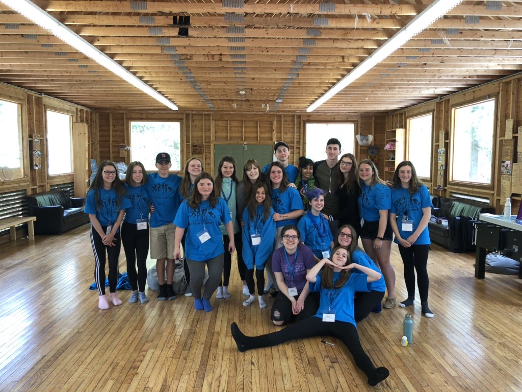 Ms_Imrie's tweet photo. Acting Major with this group has truly been a pleasure. Each day we challenged ourselves to learn about a new form of acting. They all have a place in my heart and I can’t wait to watch them sparkle and shine in their performance today! 💙💙💙#TLAC2019 https://t.co/8lDIzrS97m