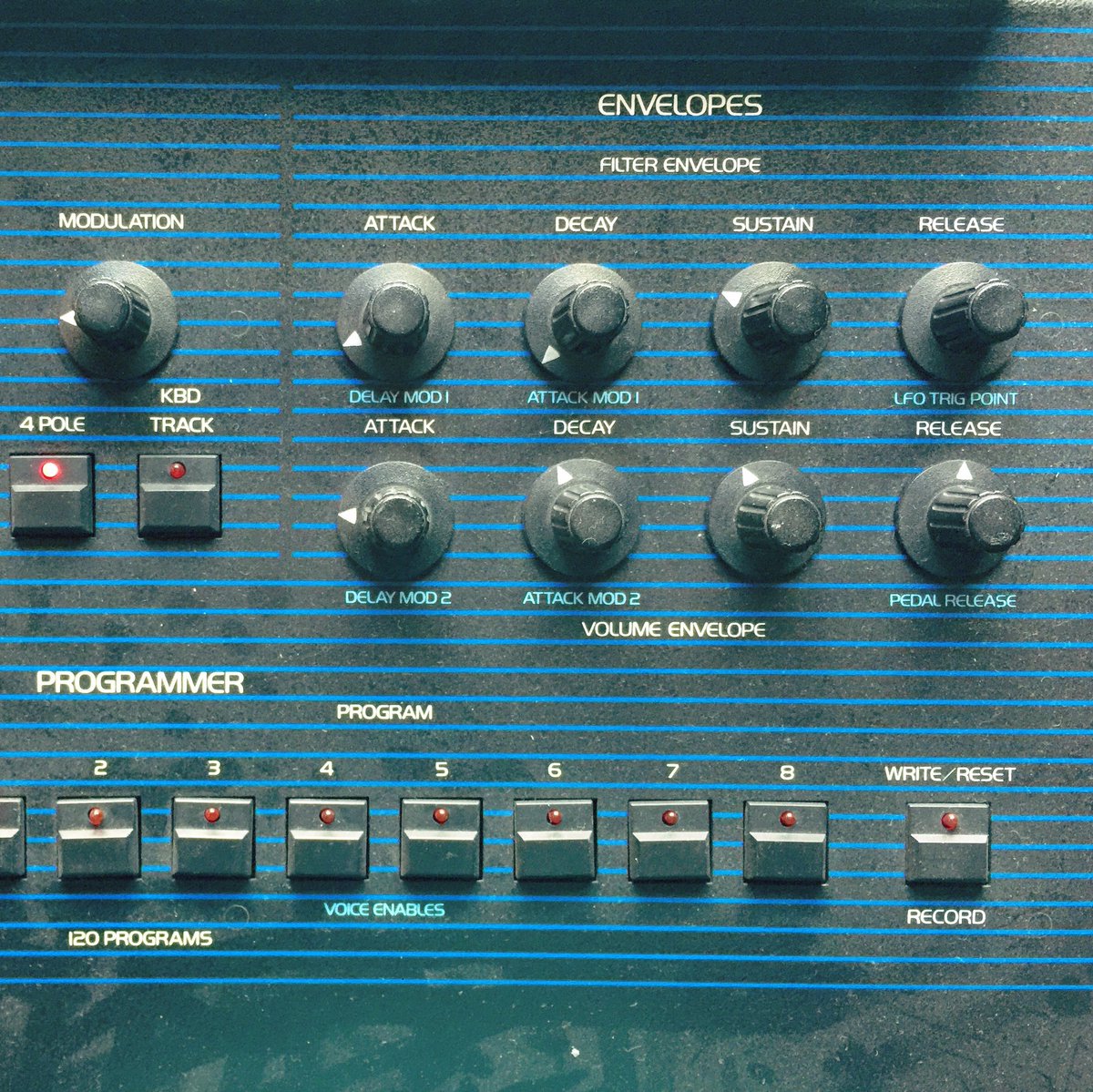 Important friend in studio 11: Go ahead an' jump! 🤸‍♀️ ...and play some Van Halen classics on this 80s monster! 

#oberheim #vanhalen #jump #analog #monster #atella #studio