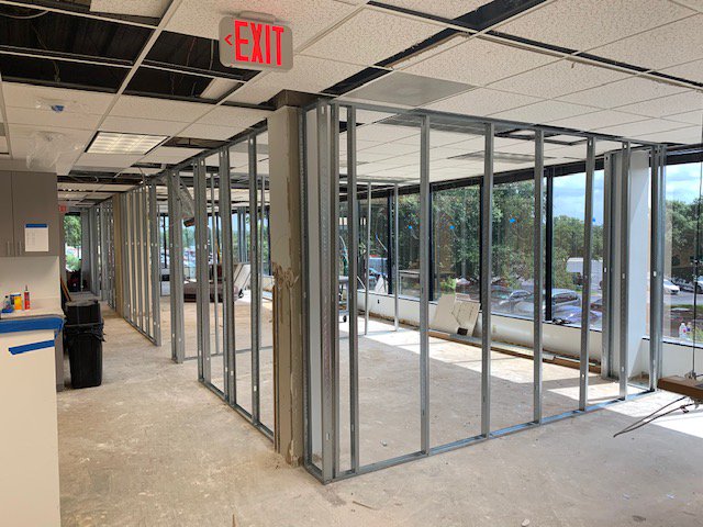 Silver Lining Construction is under way with the new office for Consor Engineering in Dallas!  More updates to follow on this exciting project...