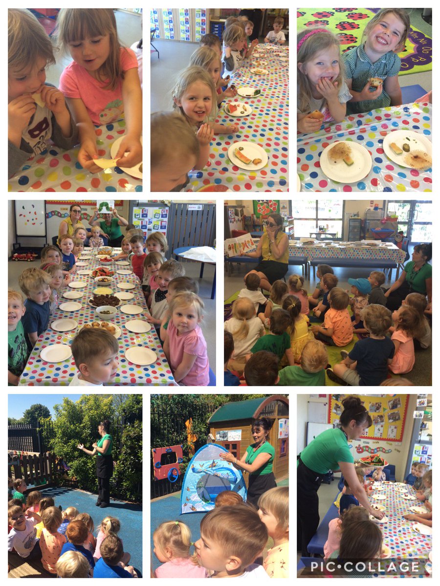 CloverfieldsN's tweet photo. For our topic ‘Are Eggs Alive?’ We had a Hungry Caterpillar picnic,we tried some of the different foods. Most of us gave everything a taste! I can confidently say it was an activity well enjoyed. To finish off we went outside and let our butterflies go👏🦋 @Cornerstonesedu #EYFS https://t.co/xGDc1huCvF
