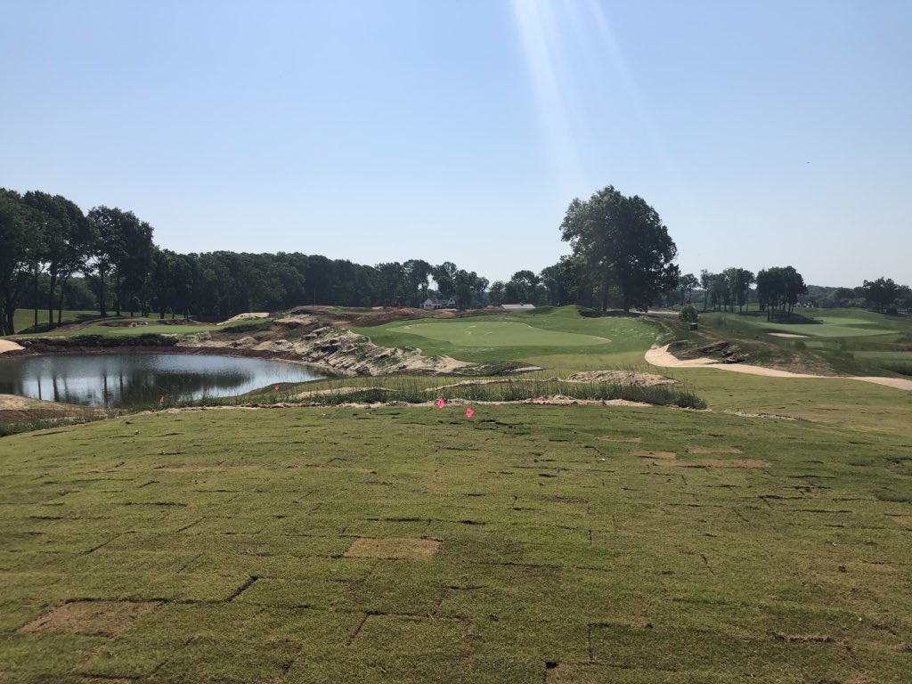 DanielSmith_BBB's tweet photo. The @the_sink_hole is going to be special. I can’t talk highly enough of the job @Chrishccllc has done. @OldeStoneBG @golfarchitect @wyattwarfel https://t.co/Cu3ikmgOJq