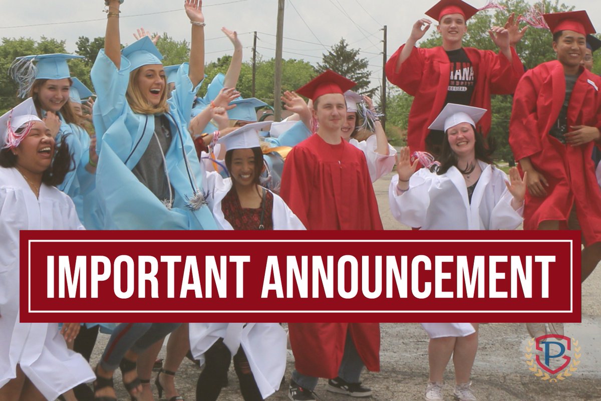 🚨 Attention graduation guests: Due to recent rain, grass parking is unavailable during tonight’s commencement ceremonies. Overflow parking is available, and shuttle transportation will be provided. Click the link for overflow locations and pick up times! facebook.com/PerryTownshipS…