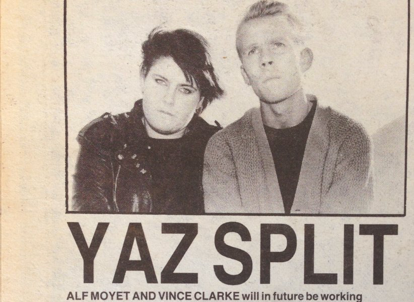 Please observe a moment of silence, as this week in May, 1983 represents one of the darkest days in synth pop history: the break up of @yazooinfo. I am here for anyone else who also needs consoling. Don’t worry @VeryRecords and @AlisonMoyet, I will be OK :)