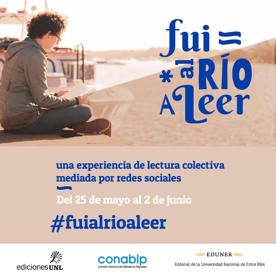 uneroficial's tweet photo. 📚🌊#Sumate a una experiencia de lectura colectiva
Del 25/5 al 2/6 subí a tus redes sociales una foto leyendo en el río que más te guste de #SantaFe y #EntreRíos + libro + nombre del río + 👉#FuiAlRioALeer
@EdicionesUNL @UNLitoral @CONABIP #EDUNER https://t.co/DDdWiX5gaF
